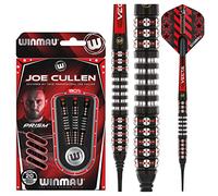 WINMAU Joe Cullen Ignition Set di Freccette in tungsteno Softip Professionale da 20 Grammi con Alette e steli (Asta)