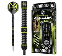 WINMAU Michael van Gerwen MvG Acclaim 25g Set di freccette con punta in acciaio al tungsteno con alette e aste
