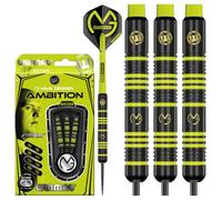 WINMAU Michael Van Gerwen MvG Ambition 24 Grammo Freccette in Ottone con Prism Voli e Nylon Freccette Aste