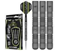 WINMAU Michael Van Gerwen MvG Exact 23 Gram Tungsten Darts Set with Flights And Stems (Shafts)