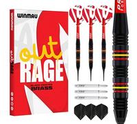 WINMAU Outrage 18g Freccette in Ottone Softip con Alette Prism Alpha e Prism Force Aste (Steli)
