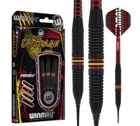 WINMAU Outrage 18g Freccette in Ottone Softip con Alette Prism Alpha e Prism Force Aste (Steli)