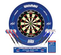 WINMAU PDC Blade 6 di bordi per bersaglio per freccette - Accessori professionali per freccette - Include Blade 6 Bersaglio, Surround, 2 set di freccettes di precisione e altro ancora