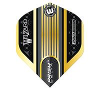 WINMAU Prism Delta Wizard Oro Dart Voli - 1 Set per Confezione (3 voli in Totale)
