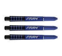 WINMAU Prism Force Blu Medio in Dardo in Policarbonato - 1 set per confezione (3 alberi in totale)