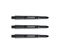 WINMAU Prism Force Nero Solido Steli Intermedio in Dardo in Policarbonato - 1 Set per Confezione (3 Alberi in Totale)