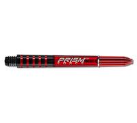 WINMAU Prism Force Rossa Medio in Dardo in Policarbonato - 1 Set per Confezione (3 Alberi in Totale)