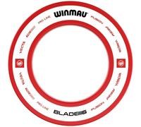 WINMAU Pro Line 1.0 & 2.0 - Anello per bersaglio per bersaglio per freccette, colore: rosso, blu, nero e bianco, protezione da parete