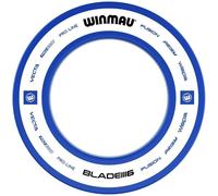 WINMAU Pro Line 1.0 & 2.0 - Anello per bersaglio per bersaglio per freccette, colore: rosso, blu, nero e bianco, protezione da parete