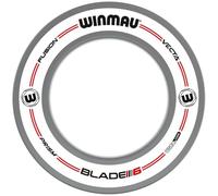 WINMAU Protezione da parete con anello per bersaglio - resistente tabellone per bersaglio - Accessorio professionale per freccette per principianti e giocatori professionisti, diversi disegni e colori