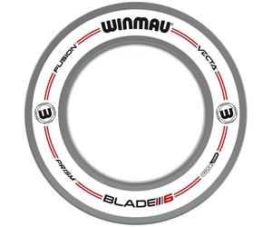 WINMAU Protezione da parete con anello per bersaglio - resistente tabellone per bersaglio - Accessorio professionale per freccette per principianti e giocatori professionisti, diversi disegni e colori