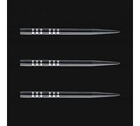 WINMAU Scanalato Extra Lungo Steeltip Dart Punti - 1 Set per Confezione (3 Punti in Totale)