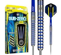 WINMAU Sub-Zero Darts, Freccette Unisex, Blu e Argento, 24 g
