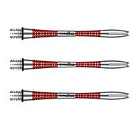 WINMAU Triad Aluminium Rosso Medio Steli di Freccette (Shafts) - 1 Set per Confezione (3 Alberi in Totale)