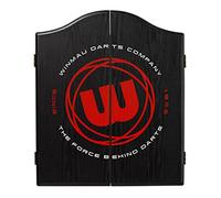 WINMAU W Roundel Logo Design Deluxe Dartboard Cabinet | Armadietto per freccette resistente