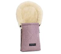 Winner Christst Baby - Sacco nanna invernale universale in pelliccia medica, per borsa da trasporto, ovetto e passeggino, in rosso, blu, marrone, nero, rosa, grigio (rosa)