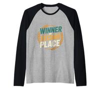Winner Of Second Place Scherzo perdendo il successo ---- Maglia con Maniche Raglan