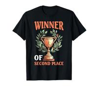 Winner Of Second Place Scherzo perdendo il successo - Maglietta