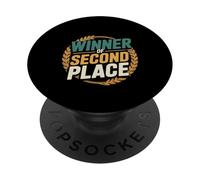 Winner Of Second Place Scherzo perdendo il successo ---- PopSockets PopGrip Adesivo