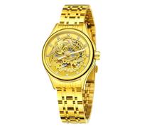 Winner - Orologio da polso da donna, automatico, meccanico, impermeabile, Senhoras Assistir Phoenix, Oro, Lusso