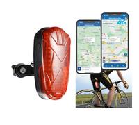 Winnes 4G GPS Tracker 4G TK906 Localizzatore GPS APP senza ABO per Bicicletta, Ebike,Bici Pieghevoli,Moto Sedia a rotelle,Fanali Posteriori della Bicicletta,SMS/APP/Web Allarm Geo-fence
