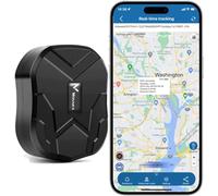 Winnes 4G Localizzatore GPS per Auto GPS Tracker Magnetico Satellitare auto Localizzatore con APP Antifurto Allarme Compatibile iOS e Android per Veicolo,Camion,Moto,MTB,Valigia,4G TK905B 10000mah