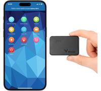 Winnes 4G Mini GPS 1500mAh Micro Localizzatori GPS Tracker con Scheda SIM,incorporato Magnetica,APP Non limitato dalla Distanza Tracking in Tempo Reale per auto Portafoglio Valigia Bambini