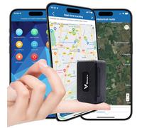Winnes 4G Mini GPS Tracker Micro Spia Localizzatore Portatile GPS APP Senza Abbonamento Supporto iOS&Android IP65 Magnetico Forte Anti-smarrimento per Auto,Bambini,Anziani,Valigia,Borse,Chiavi