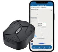 Winnes GPS Tracker Auto Vehicle Localizzatore GPS per Auto Impermeabile Forte magnete Anti-Furto APP Senzo Abbonamento con Geo-fence Alarm Monitoraggio in Tempo reale,10000mah TK905B