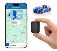 WINNES Mini localizzatore GPS per auto 4G con scheda SIM, localizzazione in temp