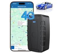 Winnes TK918 4G GPS Tracker per auto GPS Tracker senza ABO posizione in tempo reale, batteria da 20000 mAh, tempo di standby di 240 giorni con forte magnete, posizione tramite SMS/APP/Web, richiede