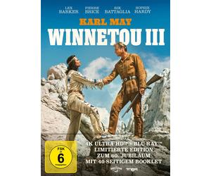 Winnetou III Limitiertes 4K UHD Mediabook (4K UHD Blu-ray) Harald Reinl