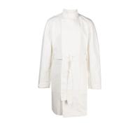 Winnie NY - Cappotto in cotone con colletto alla coreana e cintura - - Coats - Uomo - Bianco - L