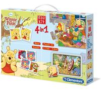 Winnie Pooh Set Di Giochi 4in1 Memo Domino Puzzle Cubi Giochi Per Bambini