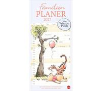 Winnie Puuh Familienplaner 2027: Terminkalender mit Abenteuern von Winnie Puuh und seinen Freunden. Praktischer Wandkalender mit 5 Spalten. Liebvoll illustrierter Wandplaner.