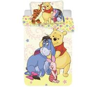 Winnie The Pooh 100% Cotone Misura Bambino Copripiumino E Federa