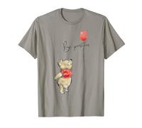 Winnie The Pooh Be Positive Balloon Maglietta