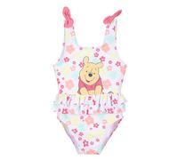 Winnie The Pooh Bimba Costume da Bagno Un Pezzo (Bianco,12 Mesi)