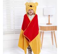 Winnie The Pooh Coperta In Pile Morbido Con Cappuccio Tasche Per Bambini