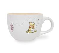 Winnie The Pooh Disney But First Hunny tazza in ceramica per zuppa ciotola per gelato, cereali, bevande | Contiene 680,4 g