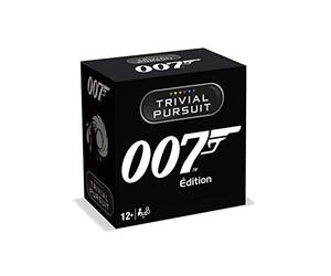 Winning Moves 0296 Gioco di domande e risposte da viaggio, Trivial Pursuit James Bond Travel Format (versione francese)