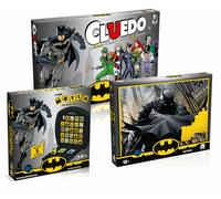 Winning Moves Batman Bundle - Cludeo+Partita+Puzzle Gioco di Società Pacchetto