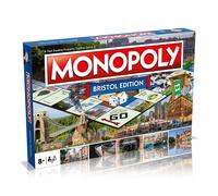 Winning Moves Bristol Monopoly Board Game, Tour around the board, buy, sell and