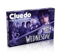 Winning Moves Cluedo Wednesday - Gioco da tavolo, gioco da tavolo, gioco da tavolo, giochi Wednesday a partire dai 12 anni, 2-6 giocatori, versione francese