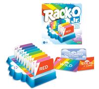 Winning Moves Games Rack-O Jr USA Edizione per bambini del gioco Rack-O per 2-4 giocatori, et 4+