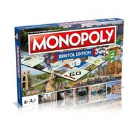 Winning Moves Gioco da tavolo Bristol Monopoly, tour della tavola, acquistare, scambiare sulla strada del successo, un grande regalo per bambini dagli 8 anni in su
