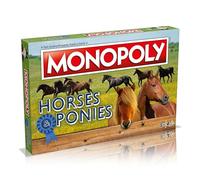 Gioco da tavolo per famiglie Monopoly Horses and Pony Due giocatori dagli otto a