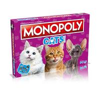 Gioco da tavolo di scambio Monopoly Cats Edition per 2-6 giocatori dagli 8 anni