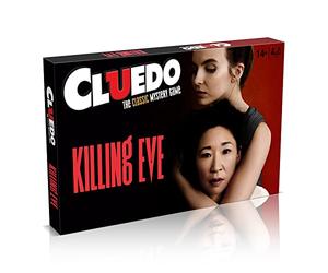 Winning Moves Killing Eve Cluedo Mystery Board Game, Diventa un investigatore MI5 e determina chi ha ucciso Kenny, La popolare serie televisiva spy thriller britannica per secoli 14 più