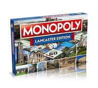 Winning Moves Lancaster Monopoly Board Game, Tour around the board, buy, sell an
